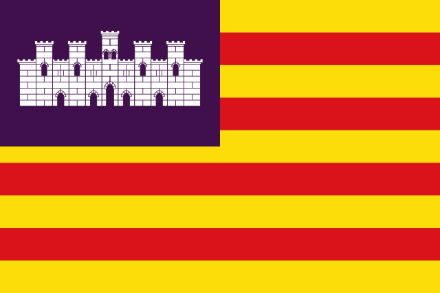 Balearernas flagga